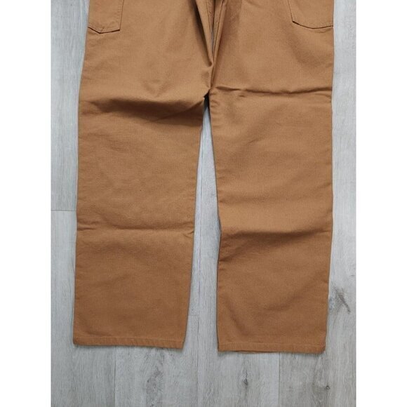 Vintage Carhartt Canvas Dungaree‎ Pants Mens 28x33 - Picture 6 of 10